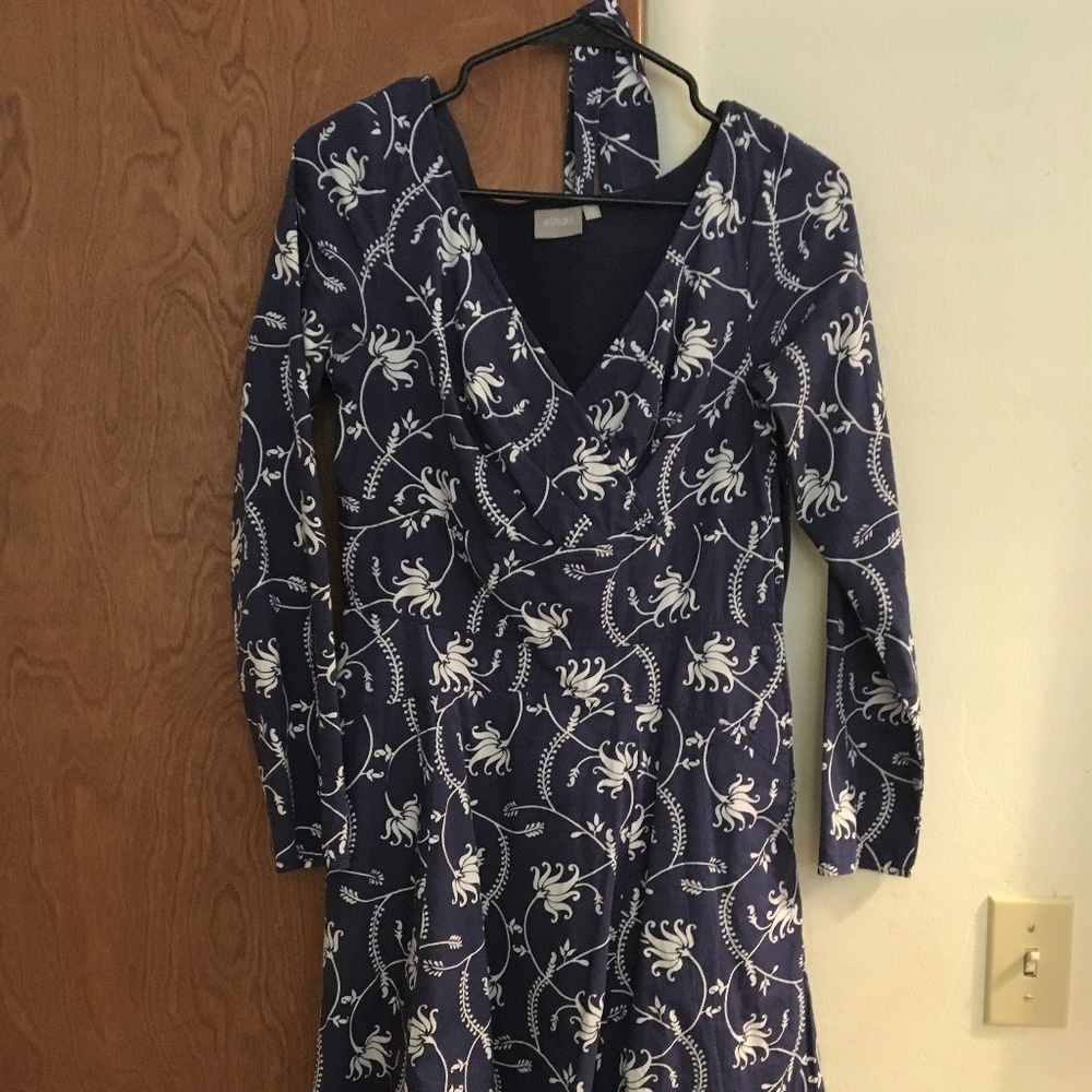 Eshakti navy dress size medium, 8
